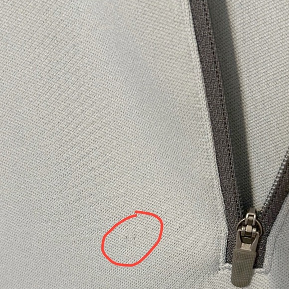 Nike‎ Golf Dri FIT 1/4 Zip Pullover Men's Medium Gray Tour Performance - Picture 6 of 6